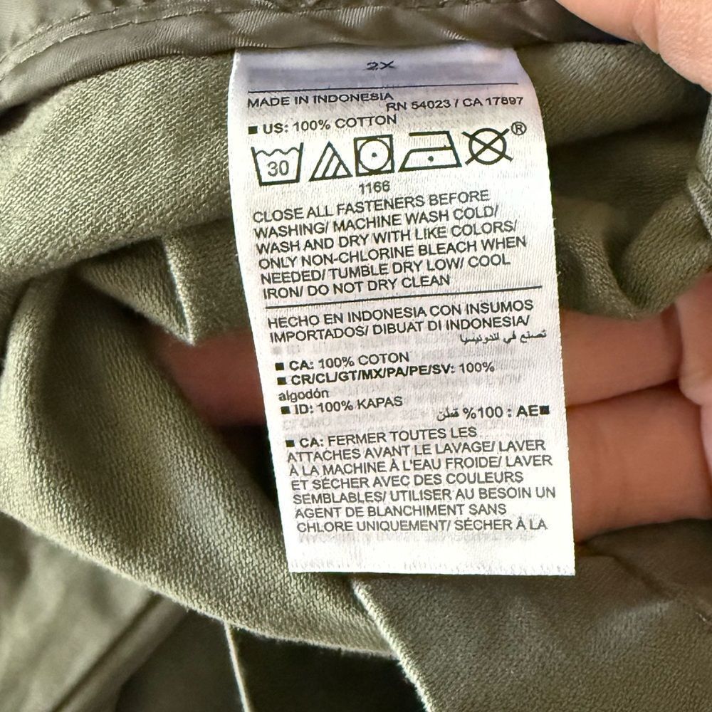 Old Navy Cinched-Waist Utility Jacket for Women Size 2XL - Picture 13 of 14